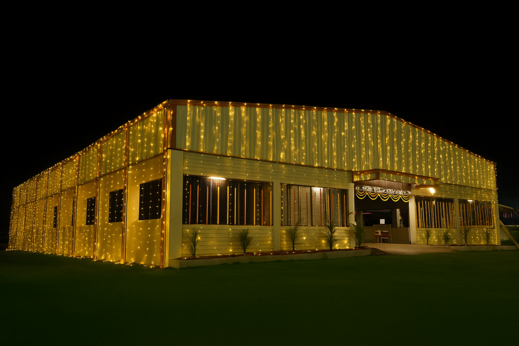 best function hall for night event-vanjari wedding hall